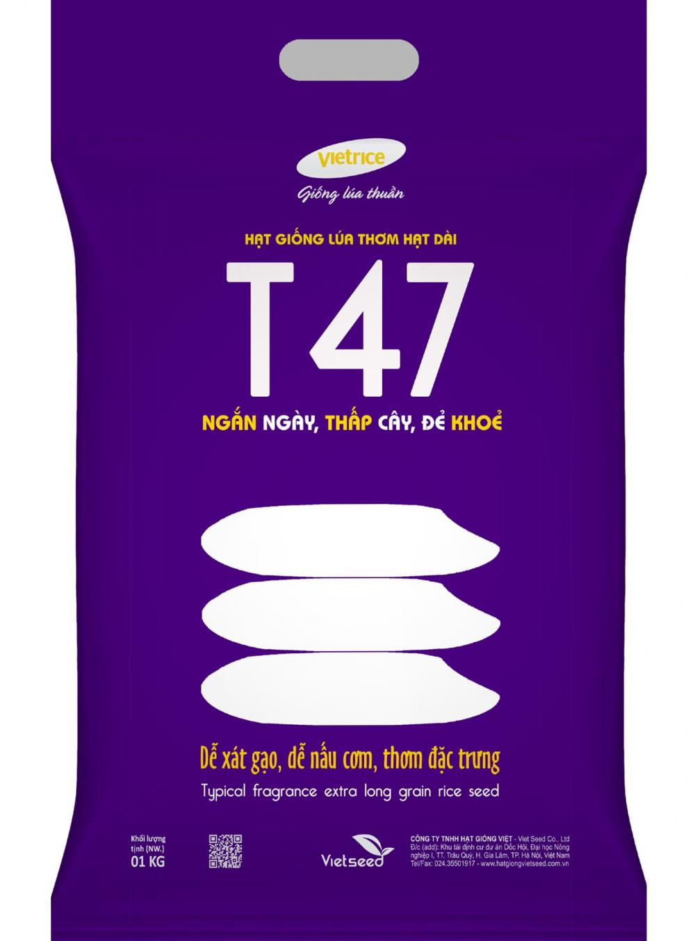 T47-Hạt giống lúa thơm