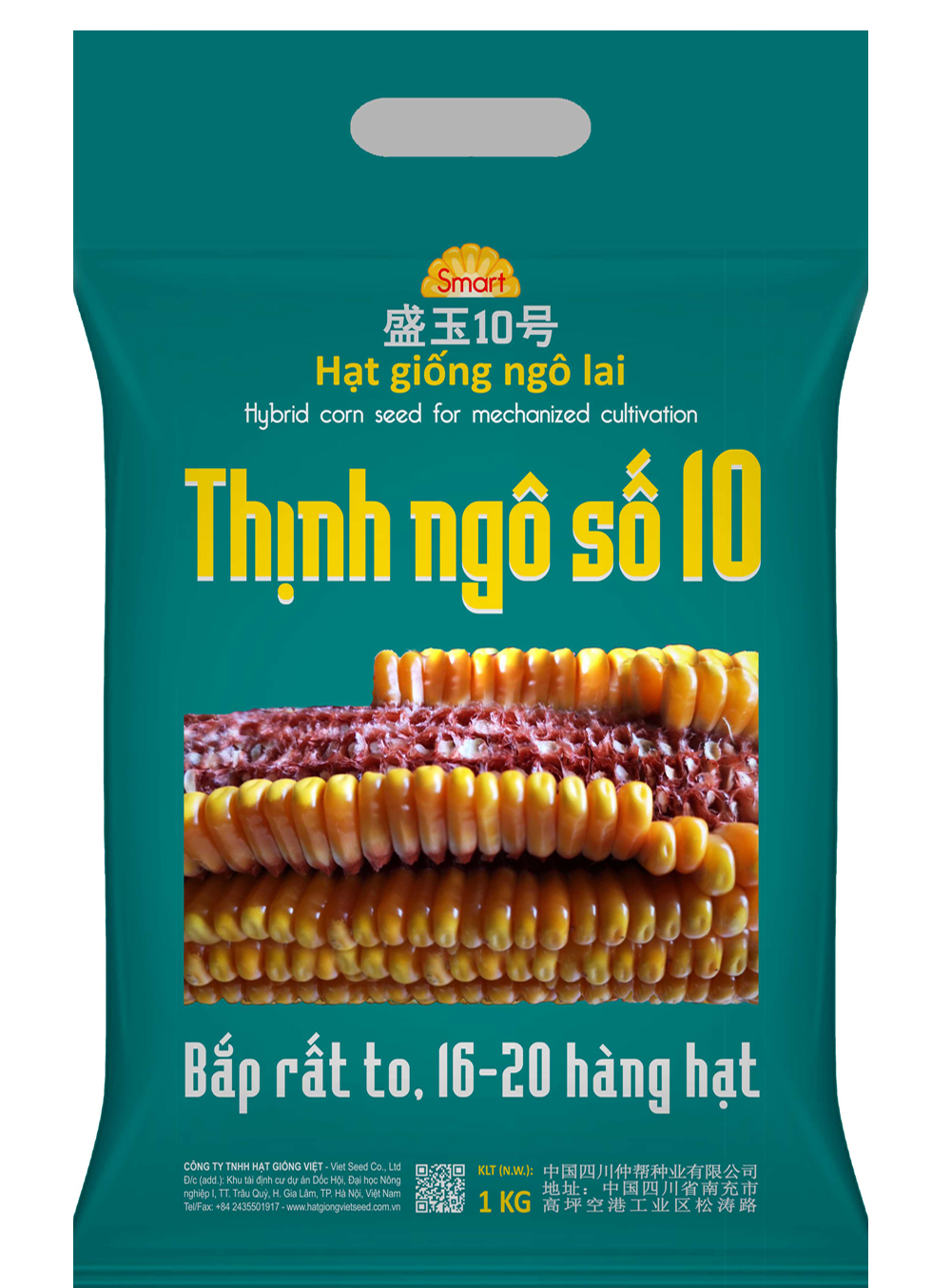 Thịnh ngô số 10 - Hạt giống ngô lai