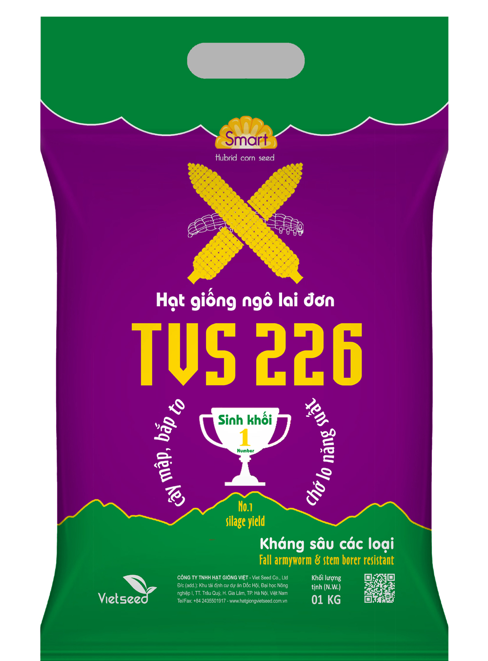 TVS226-Hạt giống ngô lai